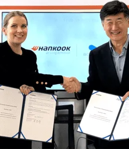 Hankook e Rotoboost desenvolvem material sustentável para pneus
