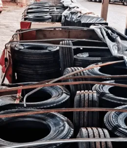 Pneus de R$ 717 mil são retidos em Mato Grosso sem nota fiscal