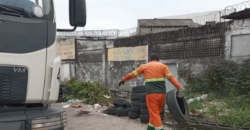 Mais de 5 mil pneus irregulares são retirados em Manaus