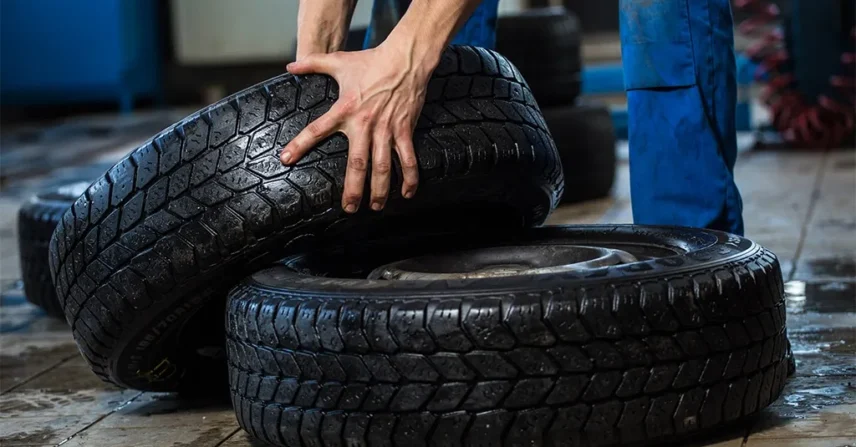 Europa lida com aumento de pneus baratos nas inundação