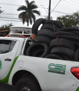 Ilhabela intensifica campanha de descarte correto de pneus