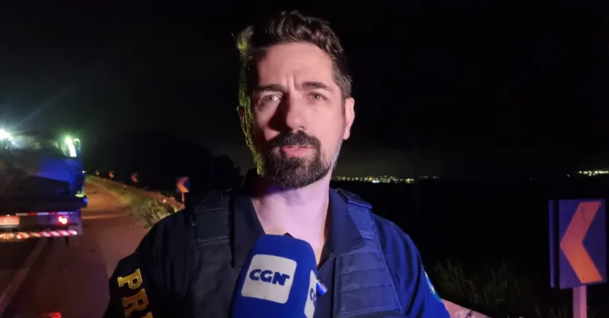 Condutor se recusa a fazer bafômetro e pneus estão carecas, diz PRF