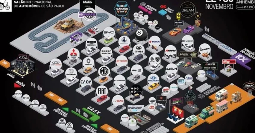 Marca de pneus brasileira apresenta novidades no Salão do Automóvel