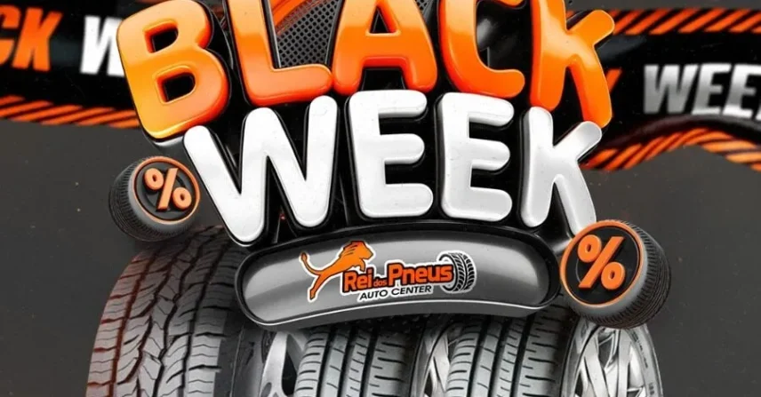 Rei dos Pneus realiza Black Week com descontos e prêmios especiais