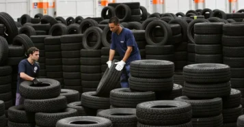Pneus: queda de 3,2% na indústria com aumento de importados