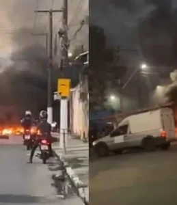 Moradores fecham rua no Bom Parto em protesto por falta d’água