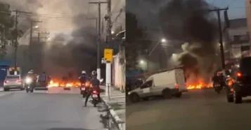 Moradores fecham rua no Bom Parto em protesto por falta d’água