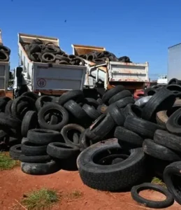 Prefeitura faz coleta de pneus inservíveis na Região Sudoeste