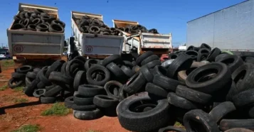 Prefeitura faz coleta de pneus inservíveis na Região Sudoeste