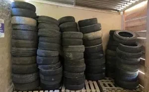 Descarte de pneus em Capivari de Baixo termina em dezembro