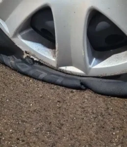 Motociclistas expressam preocupação com pneus furados em Ribeirão Preto