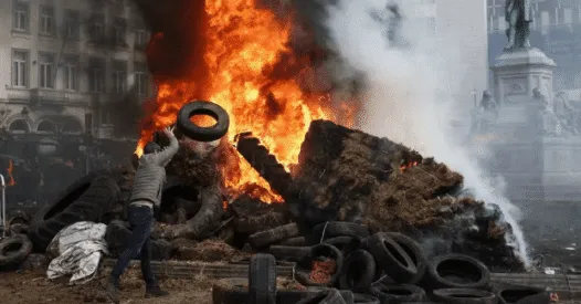 Agricultores protestam em Bruxelas contra acordo UE-Mercosul