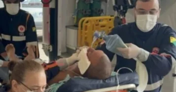 Borracheiro é ferido em explosão de pneu industrial em Rio Branco