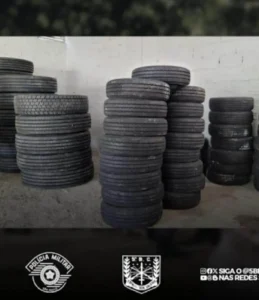 Polícia recupera pneus roubados e apreende motos em Taubaté