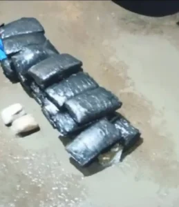 Jovem é preso em Palmital com 18 kg de maconha em pneus