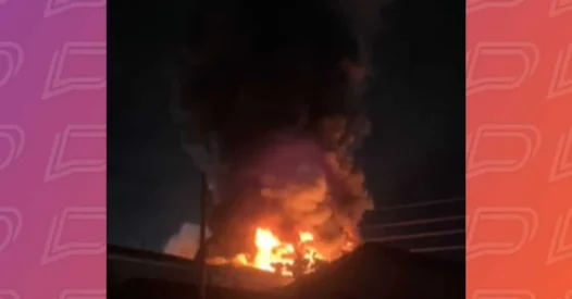 Incêndio atinge empresa de pneus em Rondonópolis