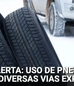Nexco orienta sobre pneus de neve em trechos de vias expressas