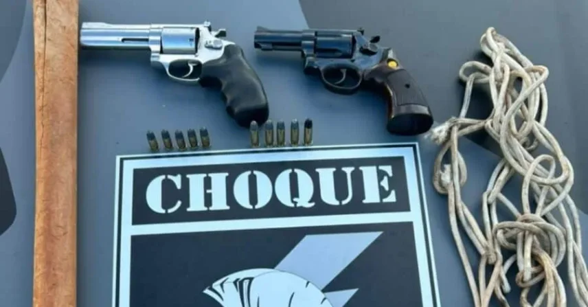 PM prende quadrilha envolvida em sequestro de carga de pneus