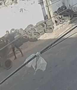 Descartes irregulares de pneus preocupam moradores da Tamarineira