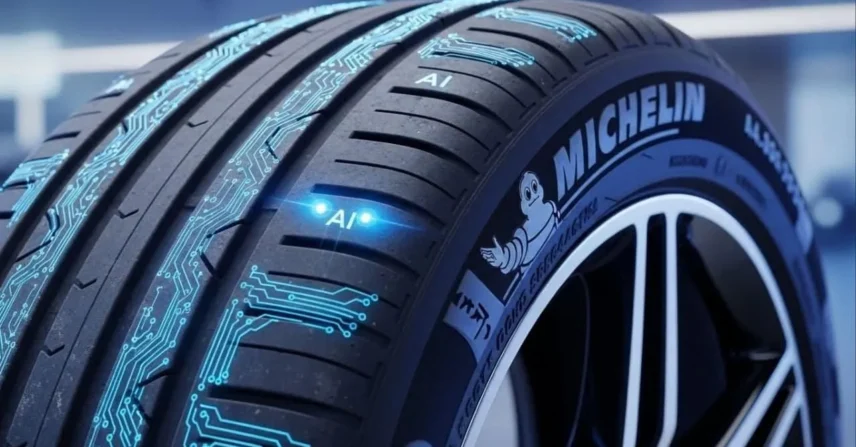 Michelin desenvolve pneu com IA que monitora desgaste em tempo real
