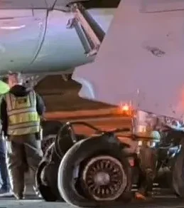 Pneus de avião da Latam estouram ao pousar nos EUA