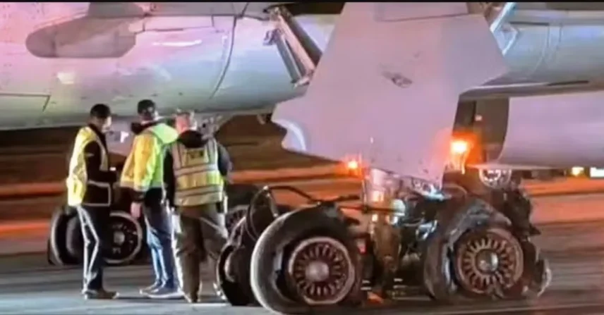 Pneus estouram em avião da LATAM após pouso em Atlanta