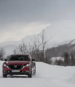 Mazda orienta sobre pneus e direção segura no inverno