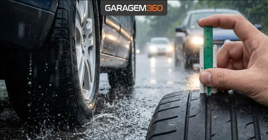 Entenda a regra dos 3mm que previne aquaplanagem na chuva