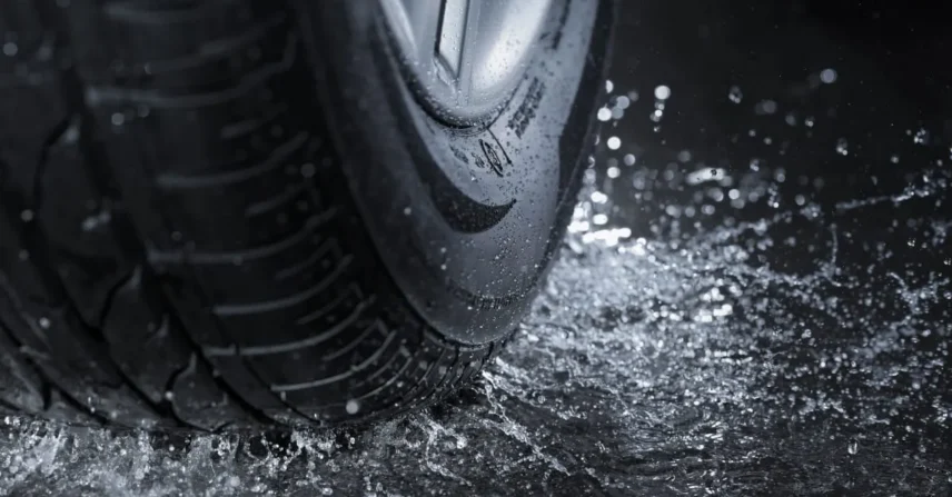 Alerta sobre pneus na chuva: verão 2026 com calor e chuvas intensas