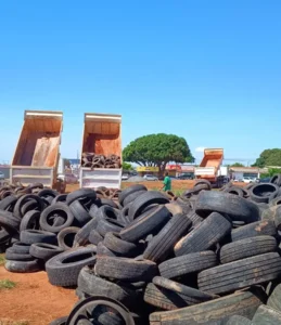 Goiânia realiza Dia D para recolhimento gratuito de pneus contra dengue